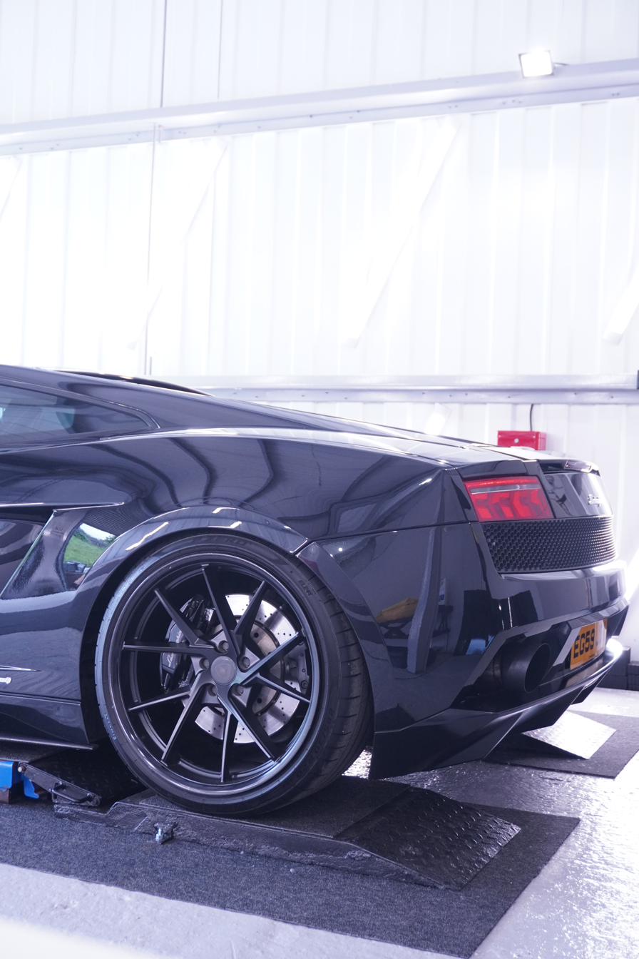 Lamborghini Gallardo paint correction result Swansea — Radiant Detail
