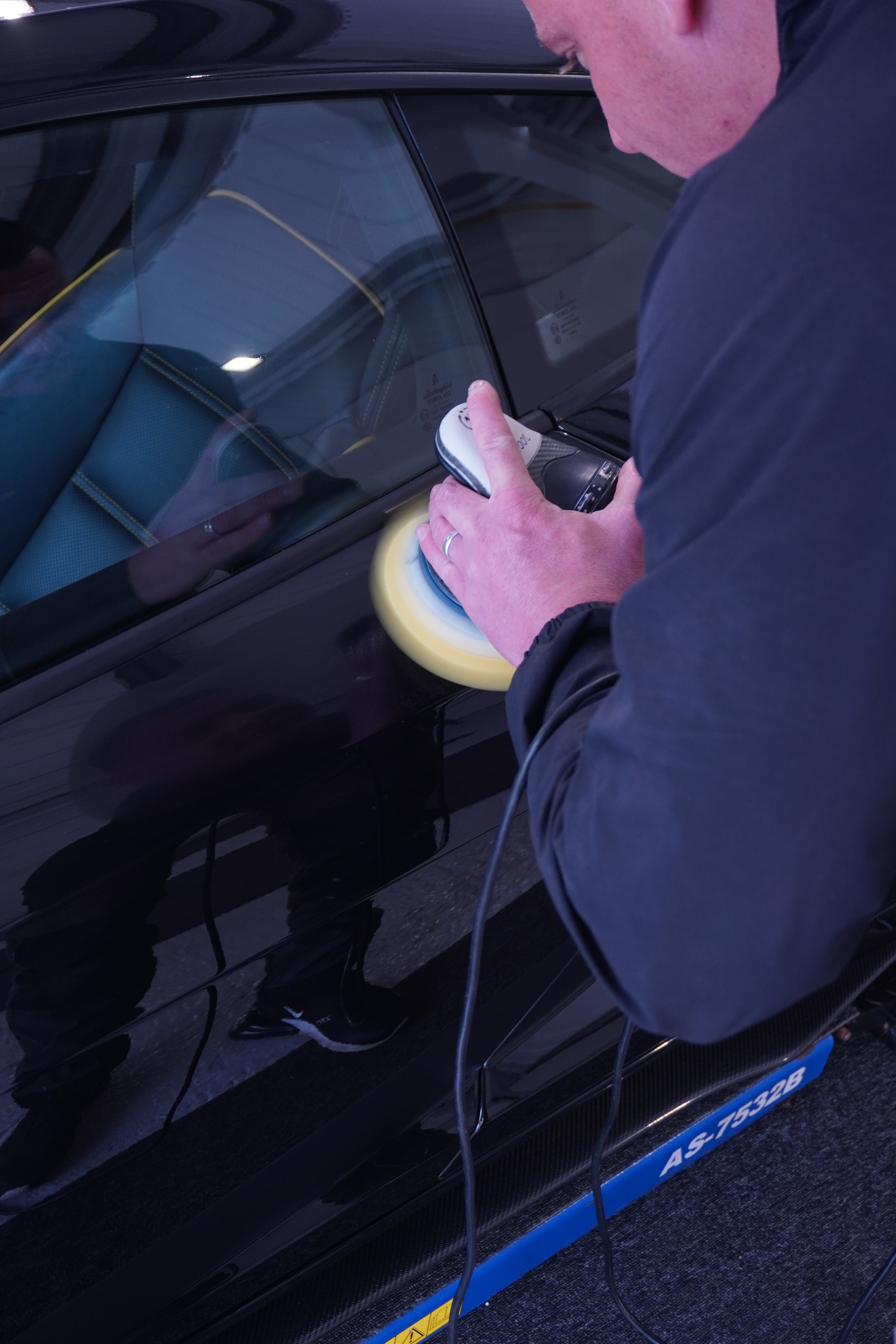 Professional paint correction polishing Swansea — Radiant Detail