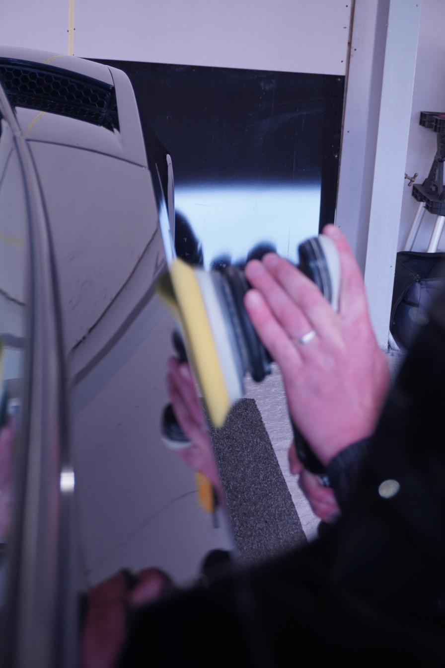 Paint enhancement result close-up Swansea — Radiant Detail
